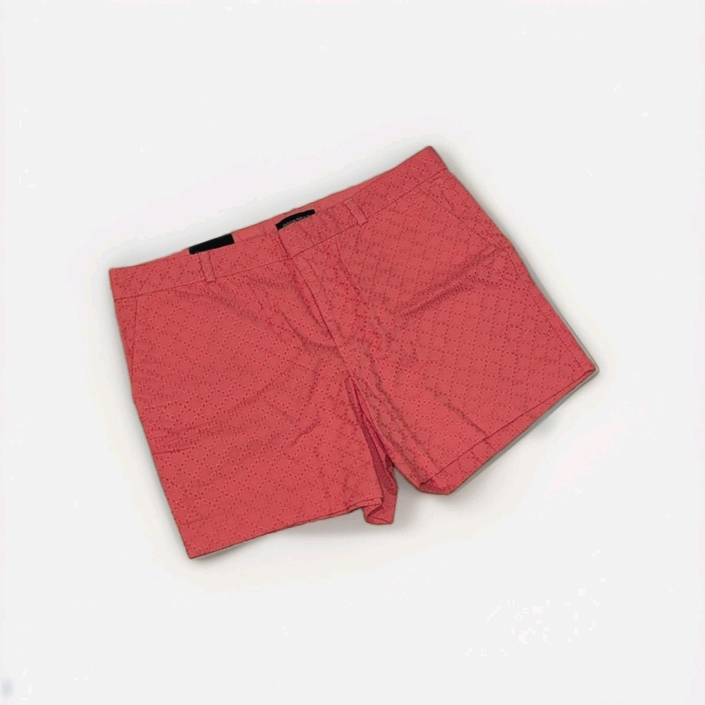 Coastal‎ Preppy Eyelet Coral Shorts NWT Banana Republic Size 14 5" Inseam